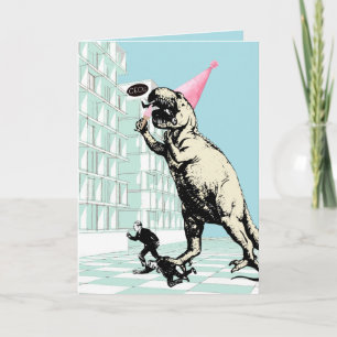 Carte Dinosaure Party !