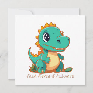Carte Dinosaures féroces