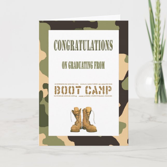 Carte d'inscription au camp d'entraînement militai (Devant)