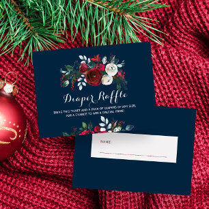 Carte d'insertion de baby shower de la marine hive