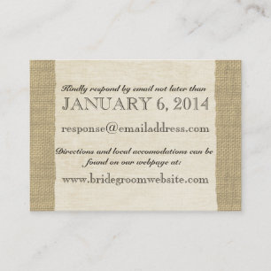 Carte d'insertion de dentelle vintage et de pousso