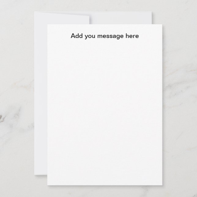 Carte d'insertion de mariage (Devant)