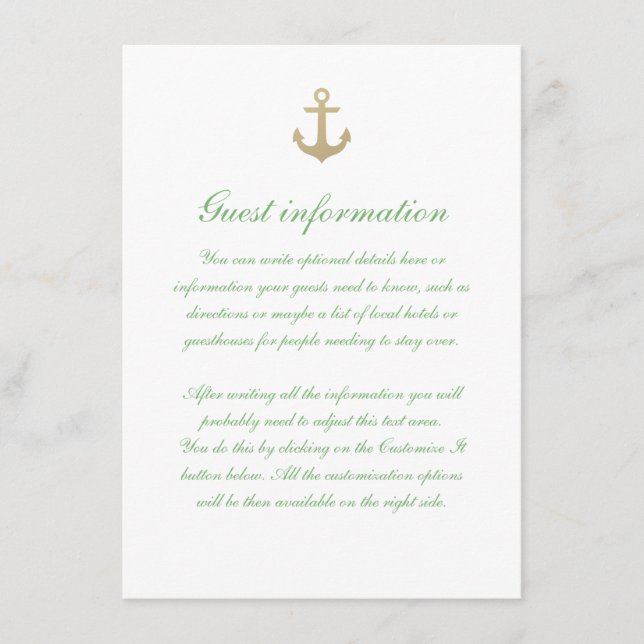 Carte d'insertion du Mariage blanc de la Mention p (Devant)