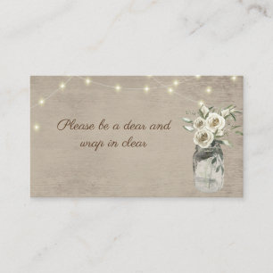 Carte d'insertion Jar et Lights