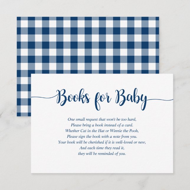 Carte d'insertion pour bébés de la Marine Buffalo  (Devant / Derrière)