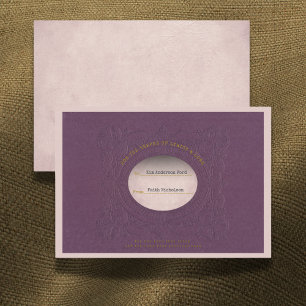 Carte d'insertion pour cadeau de fin d'études Lyri
