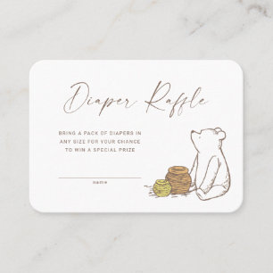 Carte d'insertion Winnie the Pooh Diaper