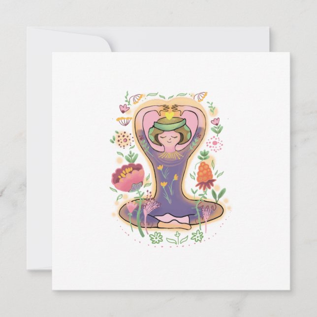 Carte d'inspiration de la fête mère (Devant)