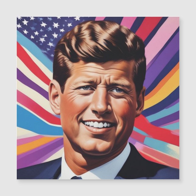 Carte d'inspiration motivationnelle JFK John F. Ke (Devant)