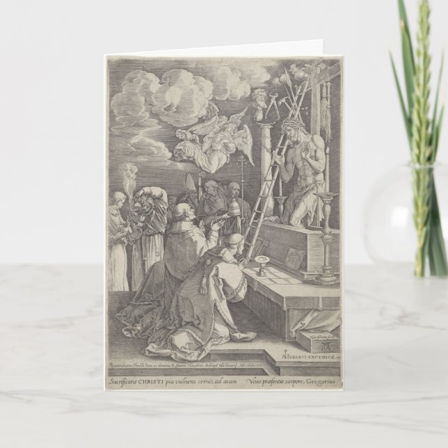 Carte d'intention de masse, St Gregory le Grand, D (Devant)