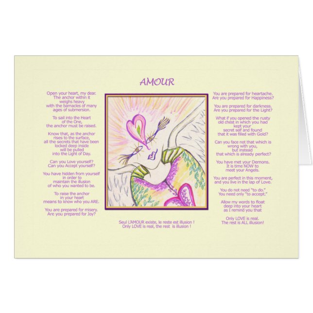 Carte d'intrigue amoureuse (Devant horizontal)