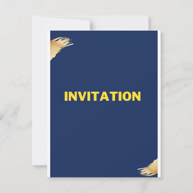 carte d'invitation (Dos)