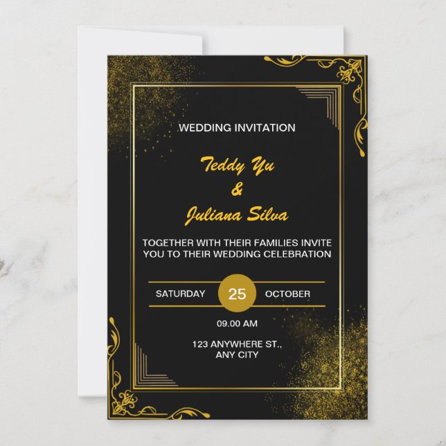 carte d'invitation (Devant)