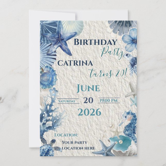 Carte d'invitation  (Devant)