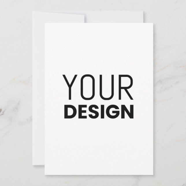 Carte d'invitation 5x7 (Devant)