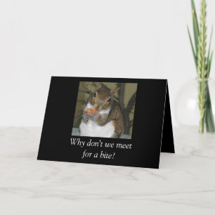 Carte d'invitation à déjeuner "été"