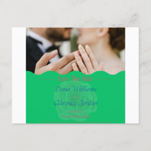 Carte d'invitation à la réception de mariage