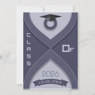 Carte d'invitation à la remise des diplômes de la