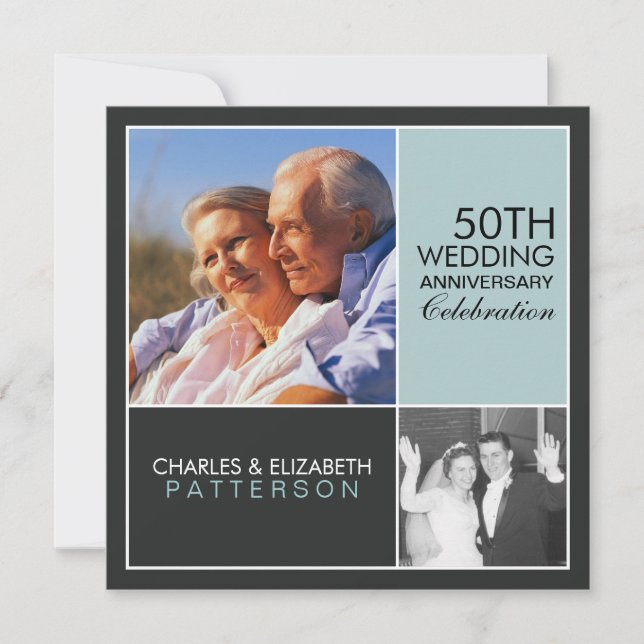 Carte d'invitation à une fête d'anniversaire de ma (Devant)