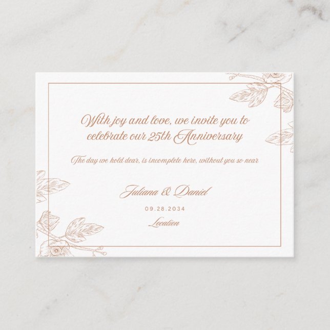 Carte d'invitation Anniversaire de la palette de c (Devant)