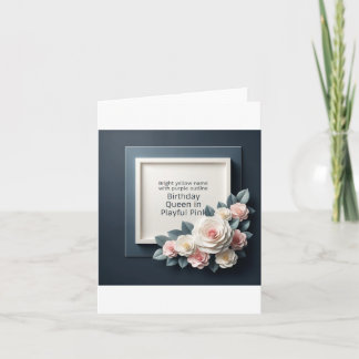 CARTE D'INVITATION D'ANNIVERSAIRE
