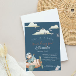 Carte d'invitation d'anniversaire à temps personna