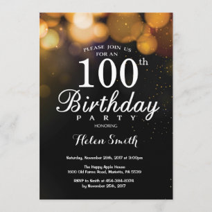 Carte d'invitation d'anniversaire de parties
