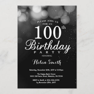 Carte d'invitation d'anniversaire de parties