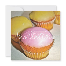 CARTE D'INVITATION D'ANNIVERSAIRE RETRO STYLE CUPC