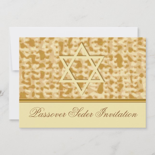 Carte d'invitation de célébration de pâque (Devant)