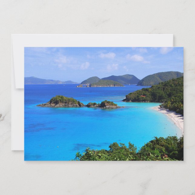 Carte d'invitation de Cinnamon Bay (Devant)
