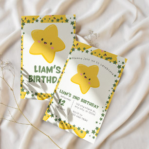 Carte d'invitation de l'Anniversaire de enfant Jou