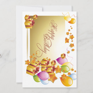 Carte d'invitation de mariage carte d'anniversaire