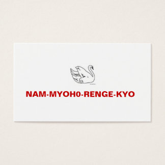 Carte d'invitation de réunion NAM-MYOHO-RENGE-KYO