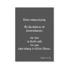 Carte d'invitation d'église