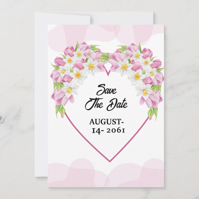 Carte d'invitation d'hiver Carte de fête d'anniver (Dos)