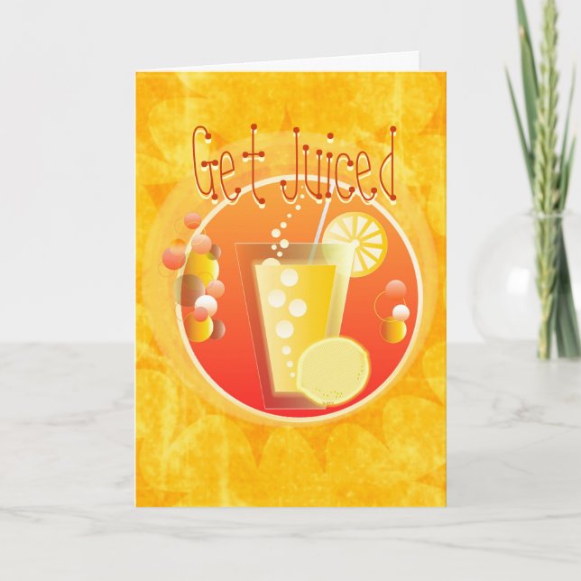 Carte d'invitation Happy Hour Party (Devant)