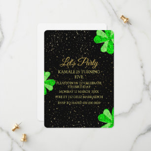 Carte d'invitation personnalisée pour bébé Fête PD