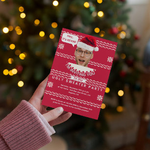 Carte d'invitation personnalisée pour une soirée p