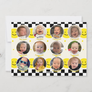 Carte d'Invitation photo un type heureux