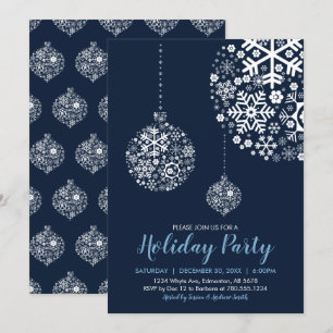 Carte d'invitation pour fête de Noël / vacances