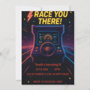 carte d'invitation pour la fête d'anniversaire