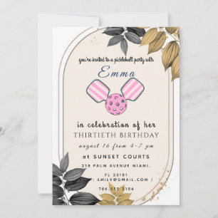 Carte d'invitation pour une fête d'anniversaire Pi