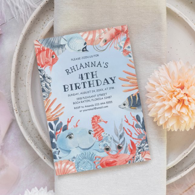 Carte d'invitation pour une fête d'anniversaire so (Créateur téléchargé)