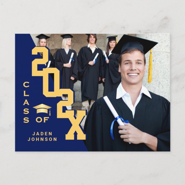 Carte d'invitation pour une soirée de remise de di (Devant)
