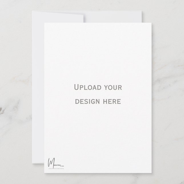 Carte d'invitation recto et verso (Devant)