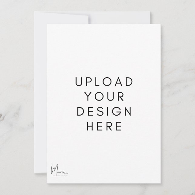 Carte d'invitation recto et verso (Devant)