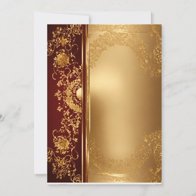 Carte d'invitation royale (Devant)