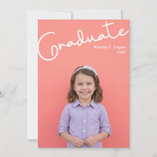 Carte Diplômé Adorable pour Enfants
