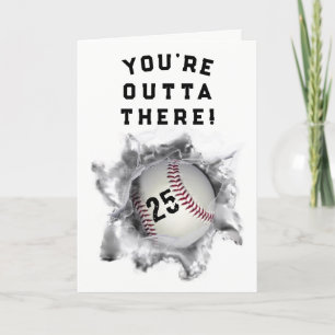 Carte Diplôme de baseball 2024